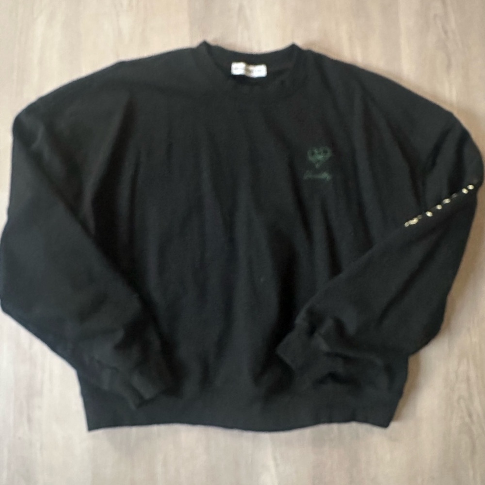 Elegant Black Women's Sweatshirt